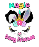 Discover Afro Magic Cute Princess Bunny Happy Easter Unicor