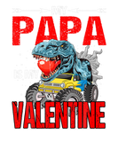 Discover My Papa Is My Valentine Monster Truck Dinosaur