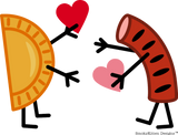 Discover Pierogi & Kielbasa - Cute Valentine Hearts