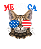 Discover Meowica Funny Cat 4th of July Merica Merica Party