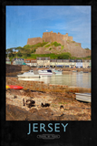 Discover Jersey Railway Poster