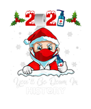Discover Funny Christmas 2021 Pajamas Santa Wearing Mask Qu