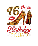 Discover Womens 16Th Birthday Squad Stepping Into 16 Leopar