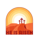 Discover He Is Risen Jesus Christ Bible Christian Cross