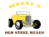 Discover 1932 Model B Hotrod. Graffiti Yellow Hotrod 1932