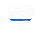 Discover Thin Blue Line Heart Richmond Police Officer Virgi
