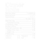 Discover Dinner Rolls Nutrition Facts Thanksgiving Gifts Tu