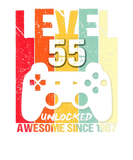 Discover Level 55 Unlocked Awesome Since 1967 Gamer 55Th Bi