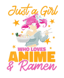 Discover Anime Ramen Lover Gift Just A Girl Who Loves Anime
