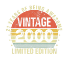 Discover Vintage 2000 Limited Edition 21St Birthday 21 Year