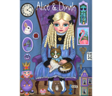 Discover Alice in Wonderland & Dinah Cat Cute Fairy Tale