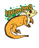 Discover Iguanana Iguana Banana Design For Reptile Keepers