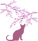 Discover Cherry Blossoms SAKURA Full Moon Cat 2