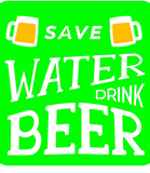 Discover funny st patricks save water drink beer