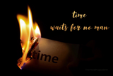 Discover Time waits for no man 1 Womans T