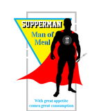 Discover Mens Funny Novelty SUPPERMAN MAN OF MEAL