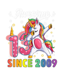 Discover 13 Year Old Awesome Since 2009 13Th Birthday Unico