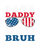 Discover Dada Daddy Dad Bruh Fathers Day USA Flag 4Th Of Ju