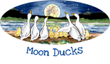 Discover Moon Duck Duckling Night Lake Pond Scene Animal