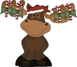 Discover Christmas Moose Sweat