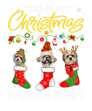 Discover This Is My Christmas Pajama Shih Tzu Dog Xmas Ligh