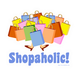 Discover Cute Shopaholic Saying