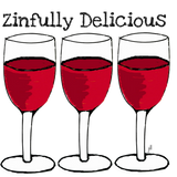 Discover ZINFULLY DELICIOUS RED WINE PRINT BY JILL