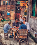 Discover Mahjong in the Alley Hutong China