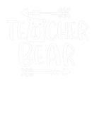 Discover Teacher Bear Hippie Funny Teacher Appreciation Tea