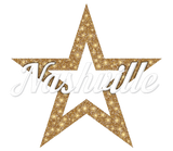 Discover Nashville Script With Star (White Type) Baby T-Shi Baby