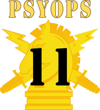 Discover Army - PSYOPS w Branch Insignia - 11th Battalion Sweat