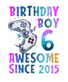 Discover Birthday Boy 6 Years Old Video Game Birthday Gift