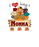 Discover Womens I Love Being A Nonna Turkey Plaid Flower Th