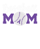 Discover Baseball Mom Purple Ribbon Alzheimer's Awareness F