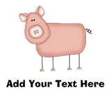 Discover Oink Pig Customizable