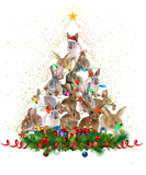 Discover Bunny Gift | Bunny Rabbit Christmas Tree Beautiful