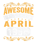 Discover 68 Years Old Awesome Since April 1954 68Th Birthda