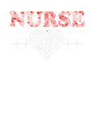 Discover LOVE Stethoscope Red Nurse Life Heart Beat Nursing