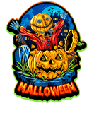 Discover Halloween Surprise Pumpkin Sack Head Monster T-Shi