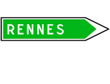 Discover Rennes, Road Sign, France