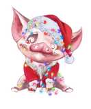 Discover Santa Pig Christmas Lights Pig Lover Christmas
