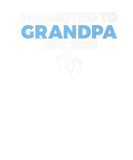 Discover Promoted To Grandpa Est. 2021 Family Father Grandf