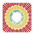 Discover Black History Month African Sun Flag Color