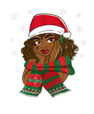 Discover Black African Girl American Melanin Christmas Sant