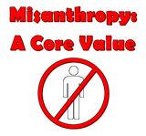 Discover Misanthropy Core Value No People Dark Humor