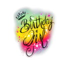 Discover Cute Girls Birthday Party Birthday Airbrush Graffi
