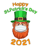 Discover Leprechaun Mask Quarantine Happy St. Patrick’S Day
