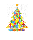 Discover Autism Awareness Christmas Tree Pajama Matching Co