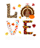 Discover Love Turkey Med Surg Nurse Thanksgiving Leopard Pu