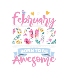 Discover Womens 20 Birthday Born To Be Awesome February 200